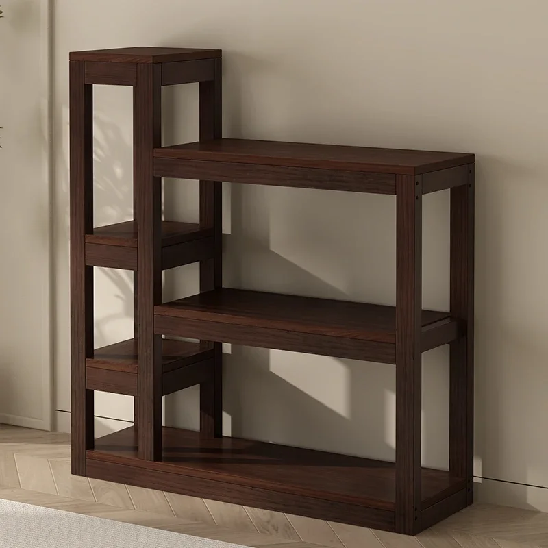 Solid wood flower stand, fish tank shelf, floor-to-ceiling display rack in household living room, multi-layer high and l
Solid wood flower stand, fish tank shelf, floor-to-ceiling display rack in household living room, multi-layer high and l