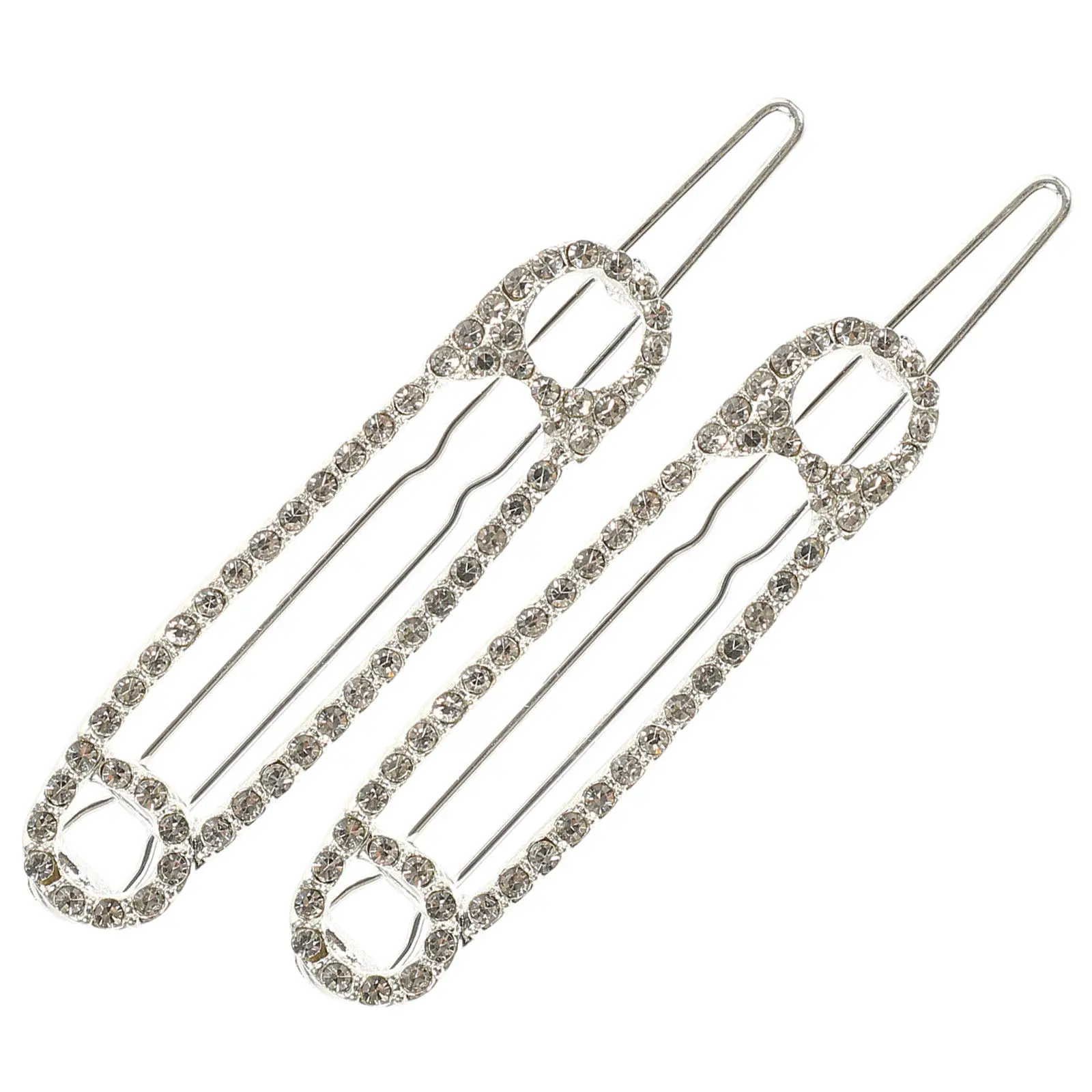 2Pcs Safety Pin Hair Clips Rhinestone Clamps Classic Color Comfortable Wear Hold Tightly Versatile Hairstyles Decorations
2Pcs Safety Pin Hair Clips Rhinestone Clamps Classic Color Comfortable Wear Hold Tightly Versatile Hairstyles Decorations