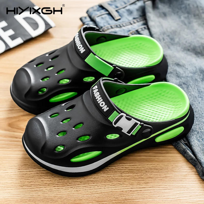 Summer Men's Outdoor Sandals Beach Clogs EVA Soft Fashion Slippers Slides Men Casual Water Garden Shoes Male Women Beach Sandals
Summer Men's Outdoor Sandals Beach Clogs EVA Soft Fashion Slippers Slides Men Casual Water Garden Shoes Male Women Beach Sandals