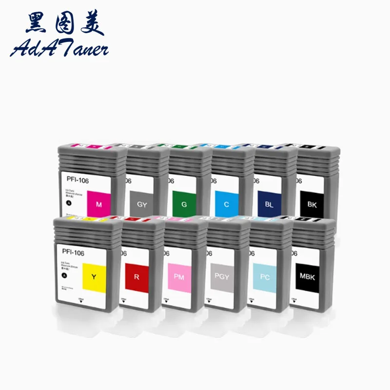 PFI-106 PFI106 PFI 106 InkJet Пигментный картридж премиум-класса для принтера Canon iPF 6400S 6400 6450 iPF6400S iPF6400 iPF6450
PFI-106 PFI106 PFI 106 InkJet Пигментный картридж премиум-класса для принтера Canon iPF 6400S 6400 6450 iPF6400S iPF6400 iPF6450