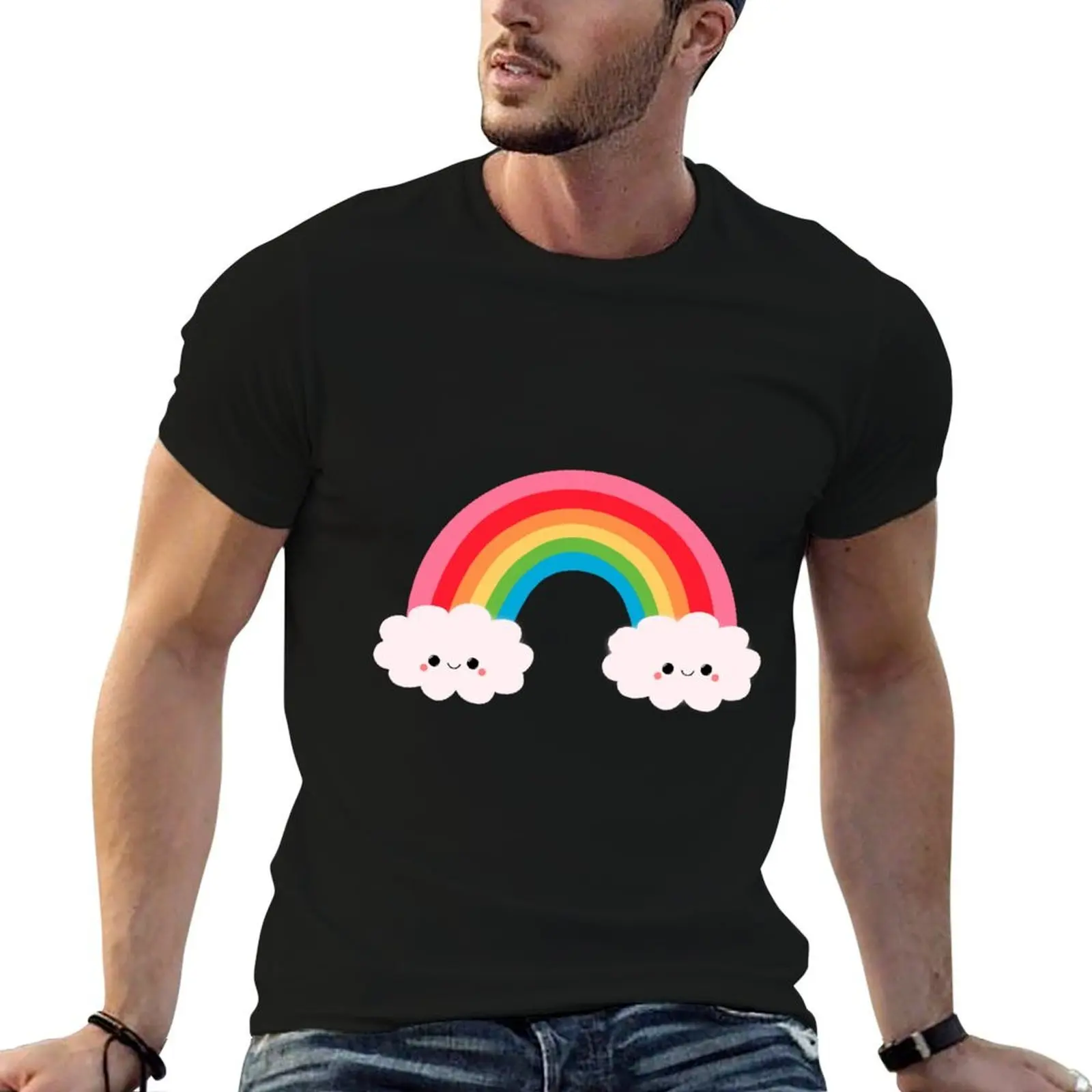 Rainbow clouds T-Shirt anime t shirts oversize black cotton t-shirt plain for man package men t shirt cotton 100% T-shirt
Rainbow clouds T-Shirt anime t shirts oversize black cotton t-shirt plain for man package men t shirt cotton 100% T-shirt