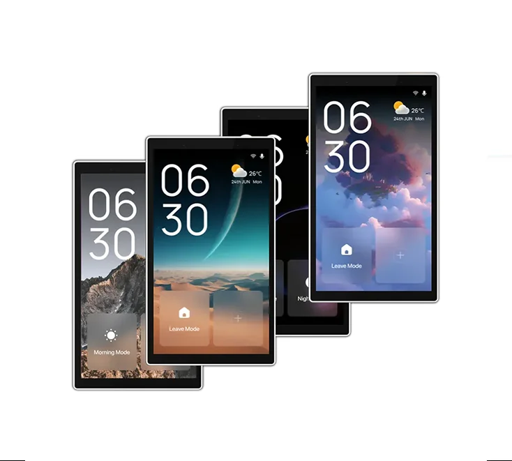 US 5 Inch Standard Touch Screen Alexa AI Home Automation Smart Home Touch Control Panel