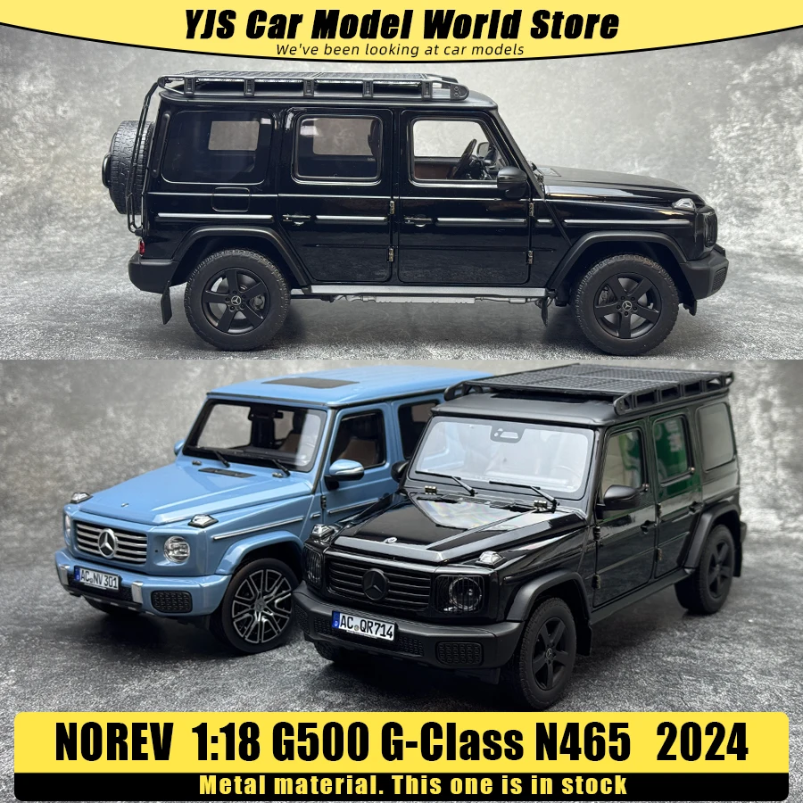NOREV diecast model 1:18 G500 G-Class (N465)2024 SUV metal car model ornament Collection
NOREV diecast model 1:18 G500 G-Class (N465)2024 SUV metal car model ornament Collection