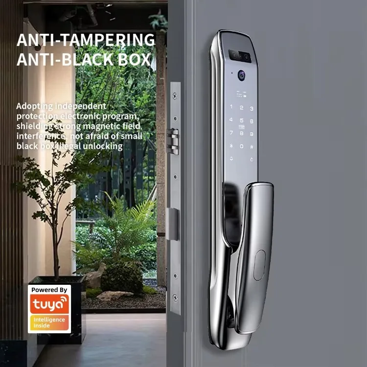DoorPlus 3D Smart Lock with Biometrics, Keyless Entry, WiFi & Video Surveillance for Aluminum Doors
DoorPlus 3D Smart Lock with Biometrics, Keyless Entry, WiFi & Video Surveillance for Aluminum Doors