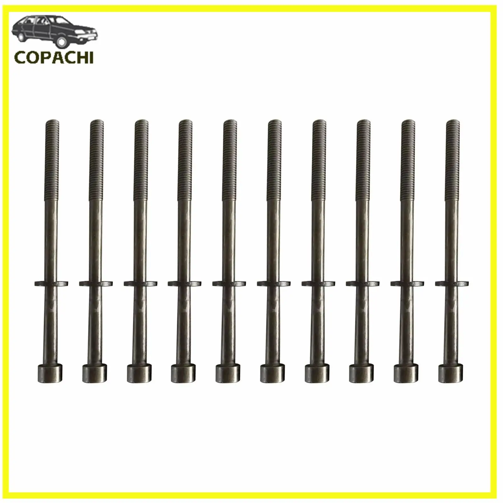 10pcs Cylinder Head Bolts For 2016-2019 HYUNDAI SONATA HYBRID 2.0 G4NG Engine Car Accessories Replacement Engines Components
10pcs Cylinder Head Bolts For 2016-2019 HYUNDAI SONATA HYBRID 2.0 G4NG Engine Car Accessories Replacement Engines Components