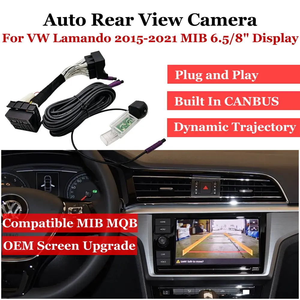 Plug & Play Car Backup Camera For Volkswagen VW Lamando 2015-2021 MQB MIB 6.5"/8" Screen Vehicle Rear View Upgrade Accessories
Plug & Play Car Backup Camera For Volkswagen VW Lamando 2015-2021 MQB MIB 6.5"/8" Screen Vehicle Rear View Upgrade Accessories