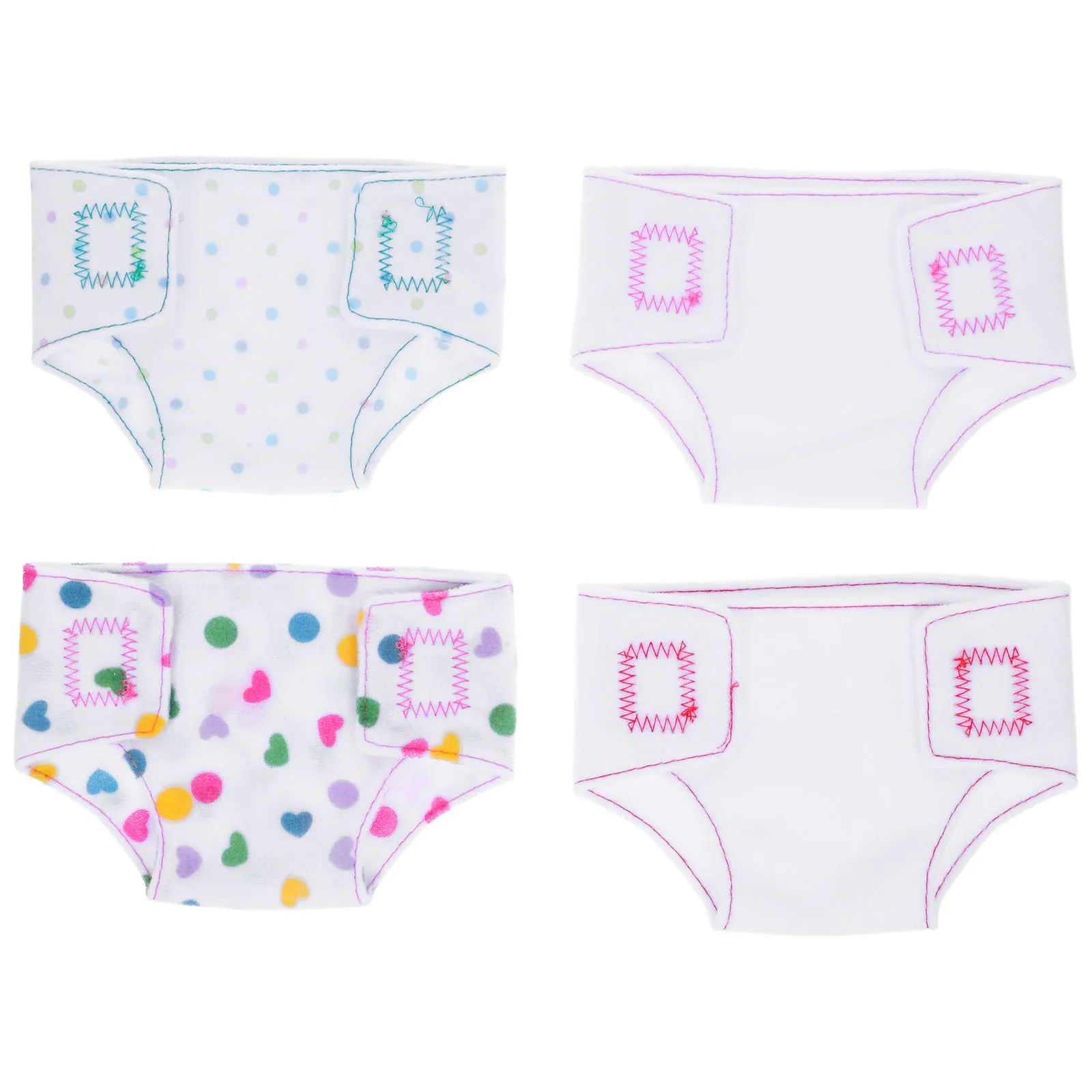 4Pcs Baby Diapers Cloth Nappies for 18 Inch Girl Soft Reusable Underwear Accessories Role Play Party Dress Up Baby Diapers
4Pcs Baby Diapers Cloth Nappies for 18 Inch Girl Soft Reusable Underwear Accessories Role Play Party Dress Up Baby Diapers