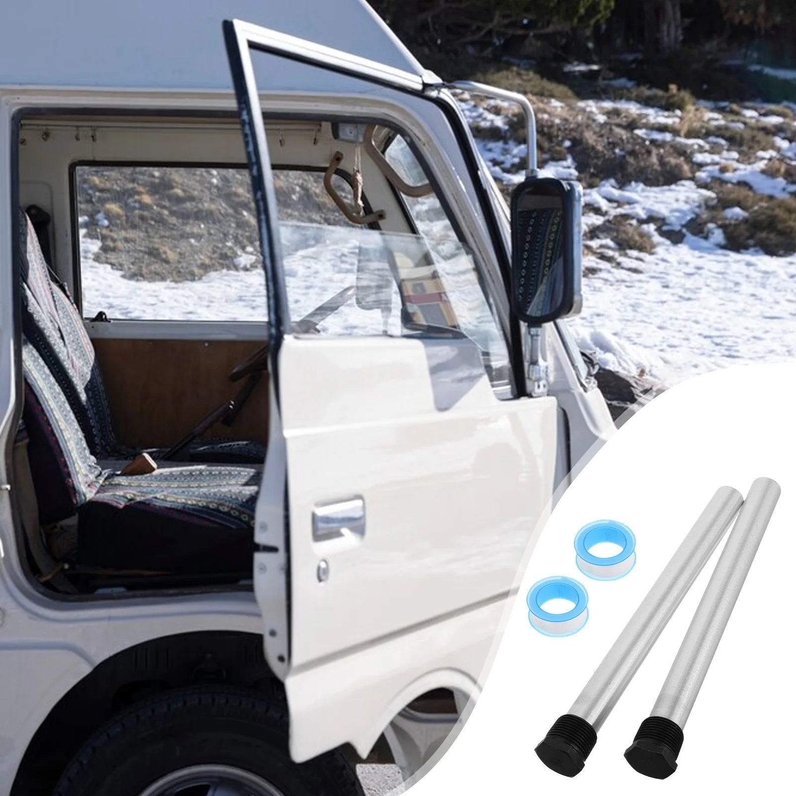 2Pcs Rv Water Heater Anode Rod Magnesium Replacement Parts 34npt Corrosionresistant Rv Water Heater Anode Magnesium Stick
2Pcs Rv Water Heater Anode Rod Magnesium Replacement Parts 34npt Corrosionresistant Rv Water Heater Anode Magnesium Stick