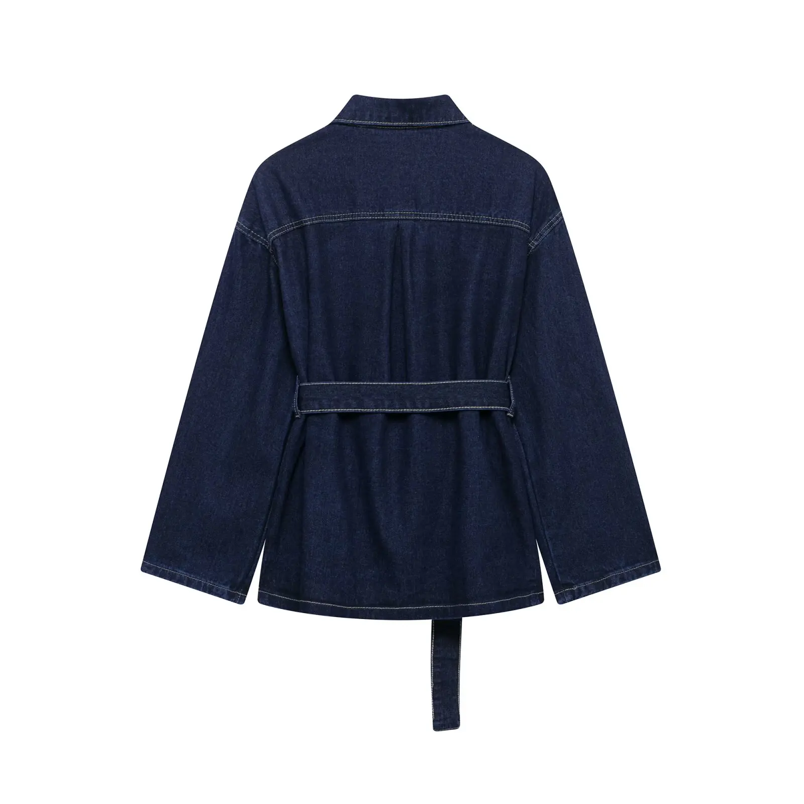 Spring New Arrival Women's Vintage Waist-Tie Denim Jaet And Pants Set Slim Fit Button up Long Sve Color Commute Sle
Spring New Arrival Women's Vintage Waist-Tie Denim Jaet And Pants Set Slim Fit Button up Long Sve Color Commute Sle
