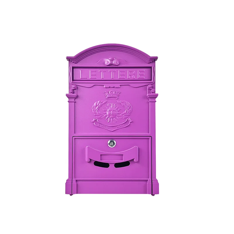 Villa retro aluminum die-casting mailbox outdoor mailbox rainproof mailbox
Villa retro aluminum die-casting mailbox outdoor mailbox rainproof mailbox