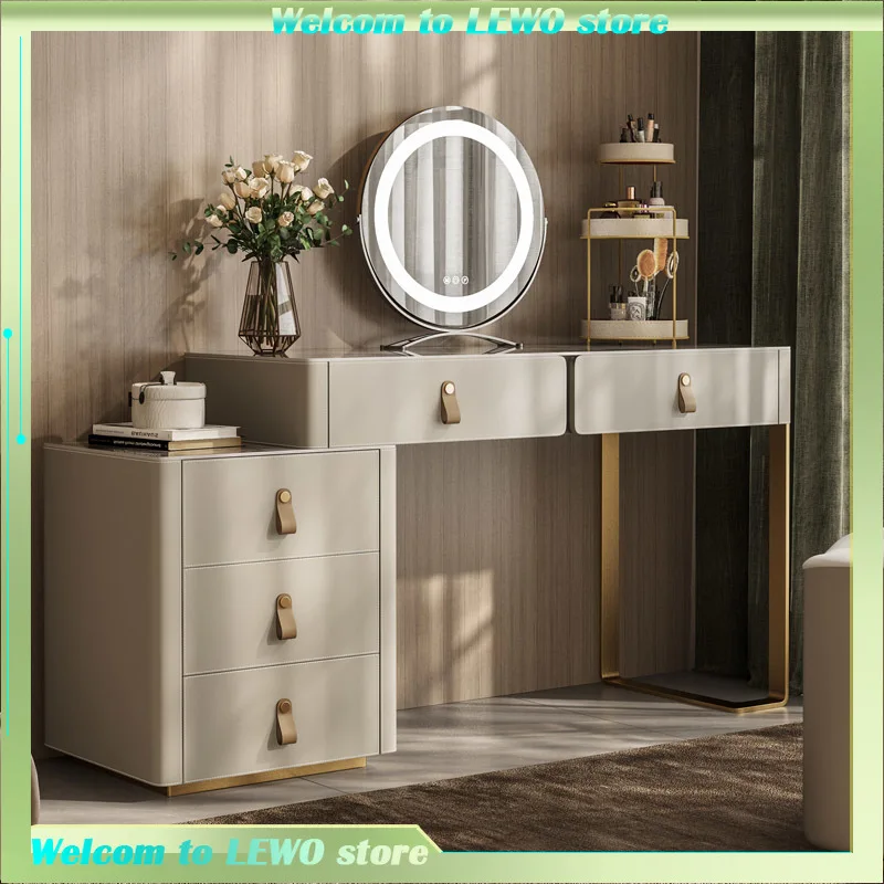Modern Organizer Dressing Table Queen Nordic Mobile Mirror Dressing Table Hotel High End Coiffeuse De Chambre Bedroom Furniture
Modern Organizer Dressing Table Queen Nordic Mobile Mirror Dressing Table Hotel High End Coiffeuse De Chambre Bedroom Furniture