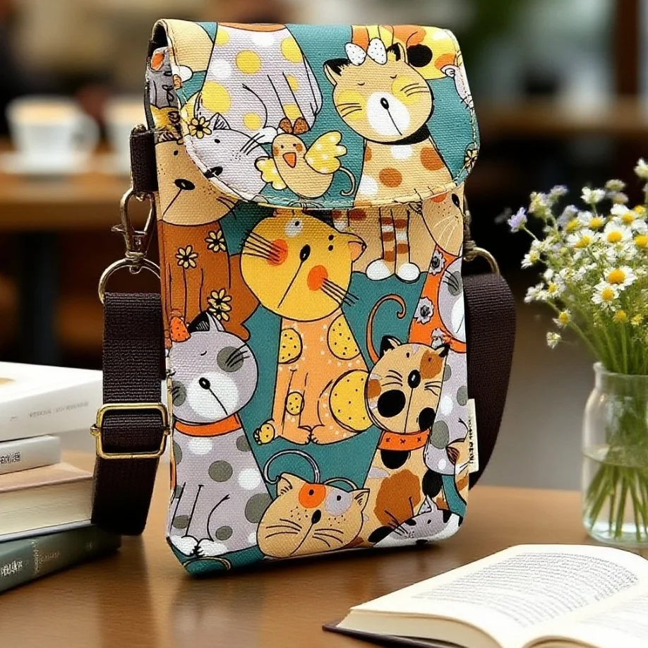 Водонепроницаемая женская сумка через плечо из полиэстера с героями мультфильмов, женский кошелек для телефона, маленькая женская сумка Carteira для девочек 
Водонепроницаемая женская сумка через плечо из полиэстера с героями мультфильмов, женский кошелек для телефона, маленькая женская сумка Carteira для девочек