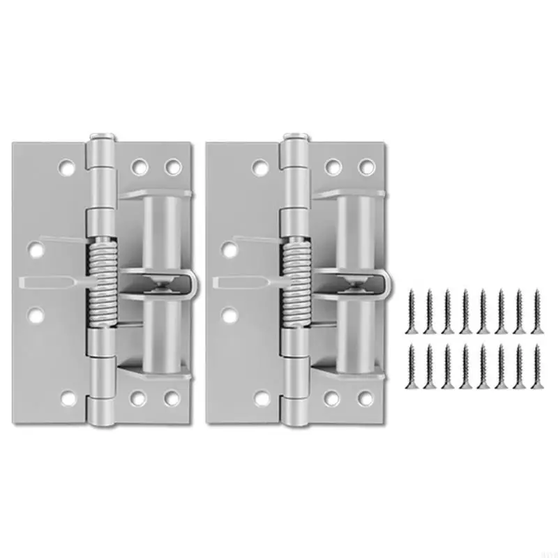 Pack of 2 Spring Hinges With 90 Degree Hold Open Features Portable for Safety M4YD
Pack of 2 Spring Hinges With 90 Degree Hold Open Features Portable for Safety M4YD