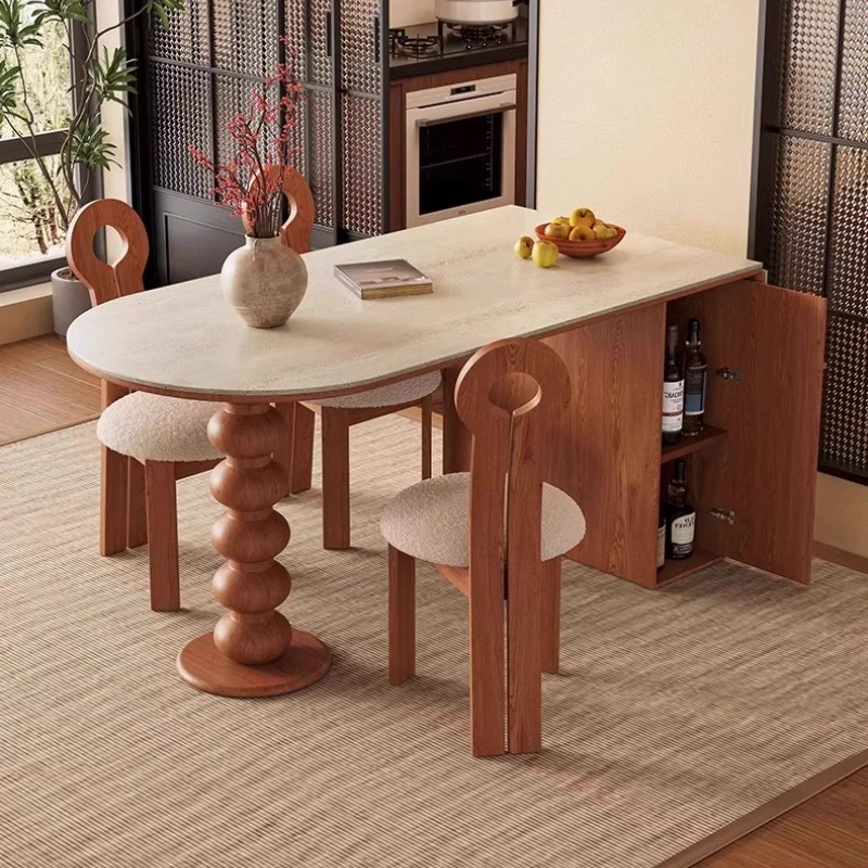 /wood dining table rectangular Medieval style French oval travertine slate dining table for small household type folding solid
/wood dining table rectangular Medieval style French oval travertine slate dining table for small household type folding solid
