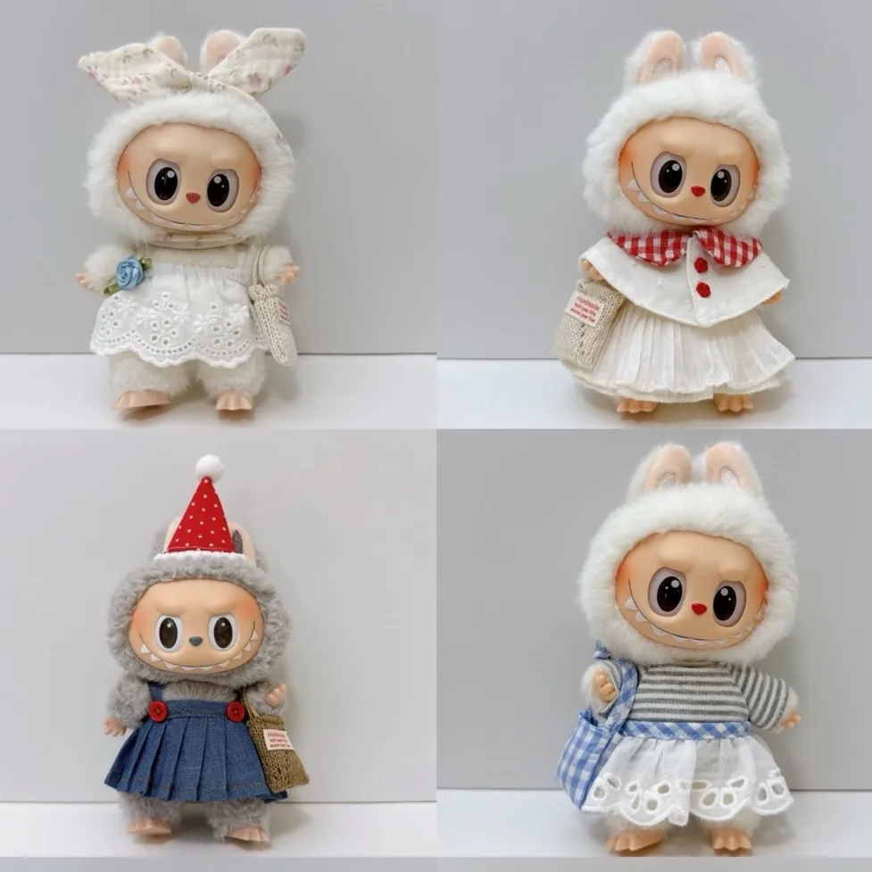 Кукла Labubu Labubu для сидения, 17 см, одежда для куклы Labubu, одежда для сидения, праздничная одежда 10 см, милая повседневная плюшевая сменная одежда
Кукла Labubu Labubu для сидения, 17 см, одежда для куклы Labubu, одежда для сидения, праздничная одежда 10 см, милая повседневная плюшевая сменная одежда
