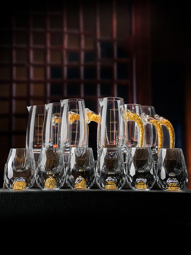 Diamond Crystal Liquor Glasses Set Vodka Shot Wine Glasses Whiskey Glass Spirits Sake Soju Brandy Tea Cup 15ml
Diamond Crystal Liquor Glasses Set Vodka Shot Wine Glasses Whiskey Glass Spirits Sake Soju Brandy Tea Cup 15ml