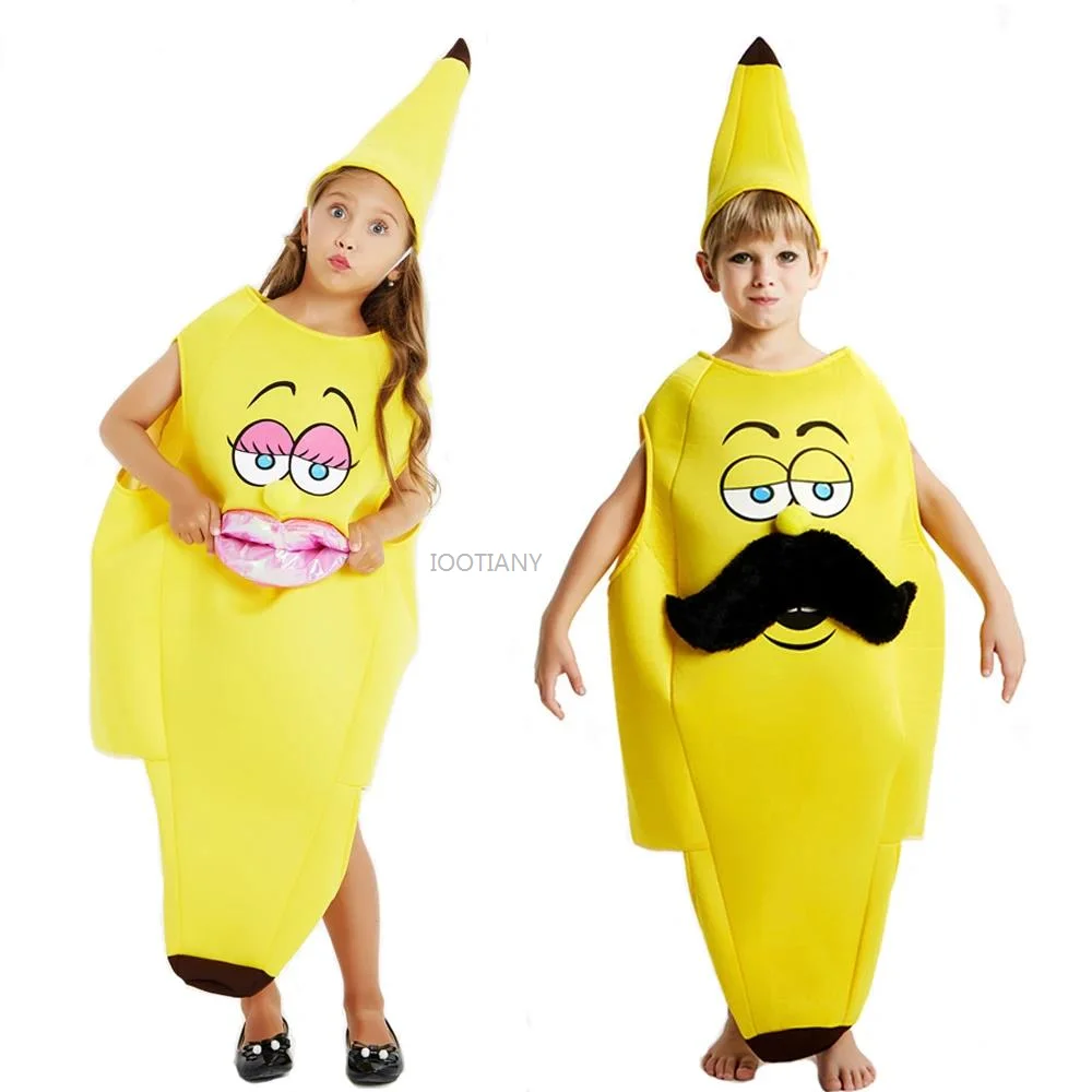 New Kids Sexy Fruit Banana Costume Carnival Costumes For Child Yellow Cute Fruit Cosplay Suit Birthday Party Cosplay For Kid
New Kids Sexy Fruit Banana Costume Carnival Costumes For Child Yellow Cute Fruit Cosplay Suit Birthday Party Cosplay For Kid