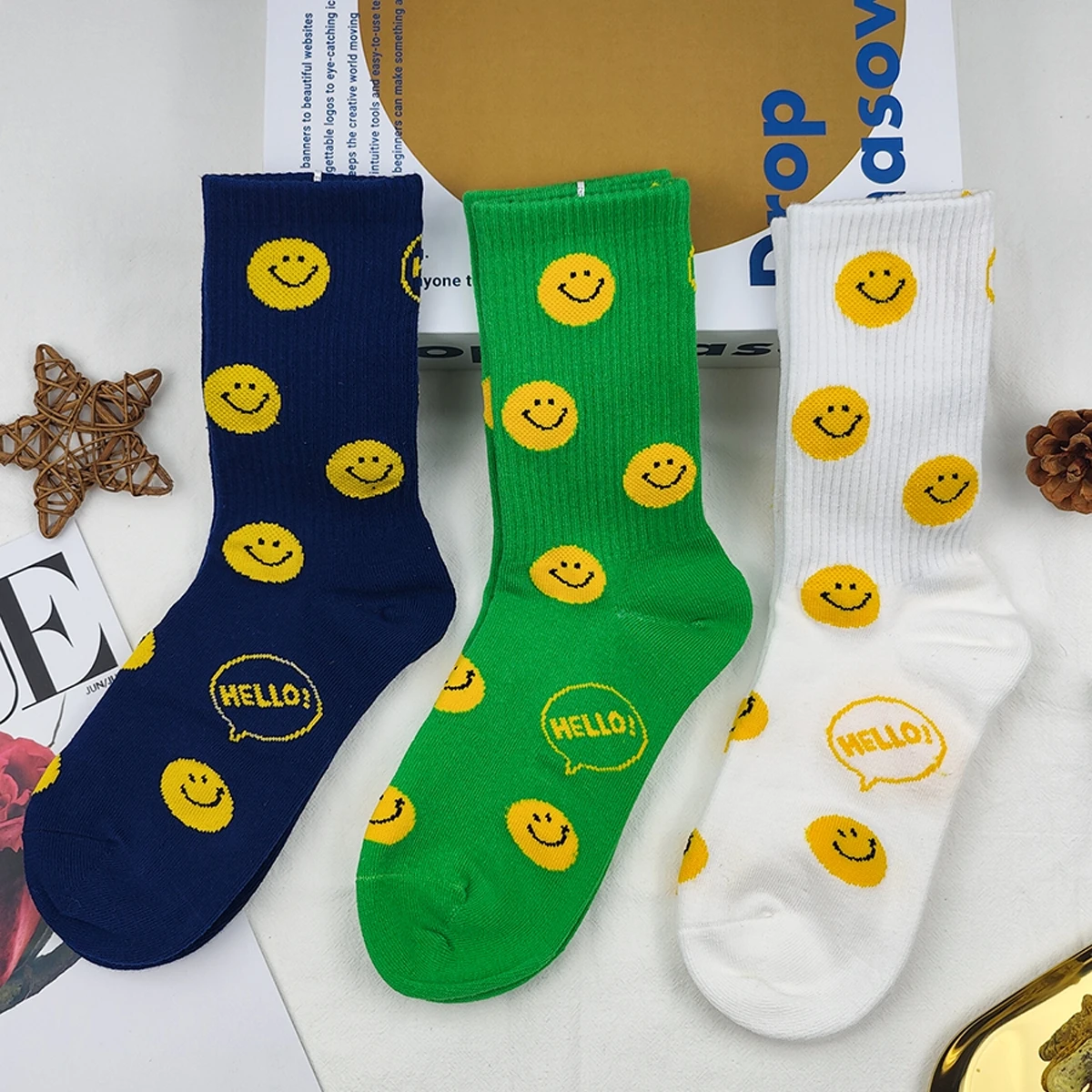 Cartoon Letter Street Female Absorb Sweat Ankle Socks Cyclisme Knitting Kpop Sleep Goth Tube Socks Personalized Streetwear
Cartoon Letter Street Female Absorb Sweat Ankle Socks Cyclisme Knitting Kpop Sleep Goth Tube Socks Personalized Streetwear