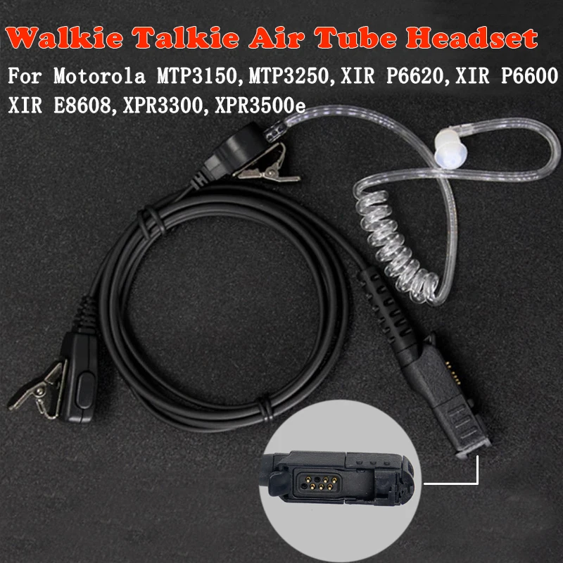 G-type Earpiece Headset Mic For Motorola Radio DP2400 DP2600 XiR P6600 P6620 E8600 MTP3150 MTP3550 XPR3500Walkie Talkie Earphone
G-type Earpiece Headset Mic For Motorola Radio DP2400 DP2600 XiR P6600 P6620 E8600 MTP3150 MTP3550 XPR3500Walkie Talkie Earphone