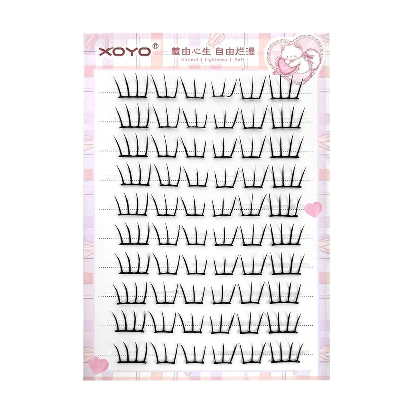 Korean U Shaped Eyelashes DIY Individual False Lashes Natural Comic Lashes Extension Makeup Tool
Korean U Shaped Eyelashes DIY Individual False Lashes Natural Comic Lashes Extension Makeup Tool