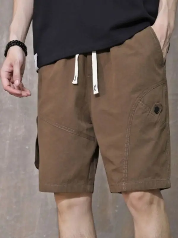 Спецодежда в стиле ретро, летние повседневные спортивные мужские свободные брюки средней длины, эластичные модные брендовые брюки, брюки с пятью точками
Спецодежда в стиле ретро, летние повседневные спортивные мужские свободные брюки средней длины, эластичные модные брендовые брюки, брюки с пятью точками