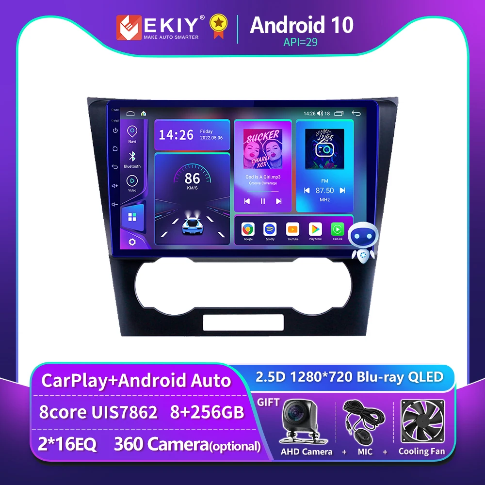 EKIY T900 Android 10 For Chevrolet Epica 1 2006 - 2012 QLED Car Radio Stereo Multimedia Video Player Navigation GPS No 2Din DVD
EKIY T900 Android 10 For Chevrolet Epica 1 2006 - 2012 QLED Car Radio Stereo Multimedia Video Player Navigation GPS No 2Din DVD