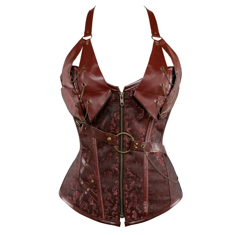 Sapubonva steampunk clothing women plus size corset burlesque clubwear steel boned corset overbust black brown corset gothic 6xl
Sapubonva steampunk clothing women plus size corset burlesque clubwear steel boned corset overbust black brown corset gothic 6xl