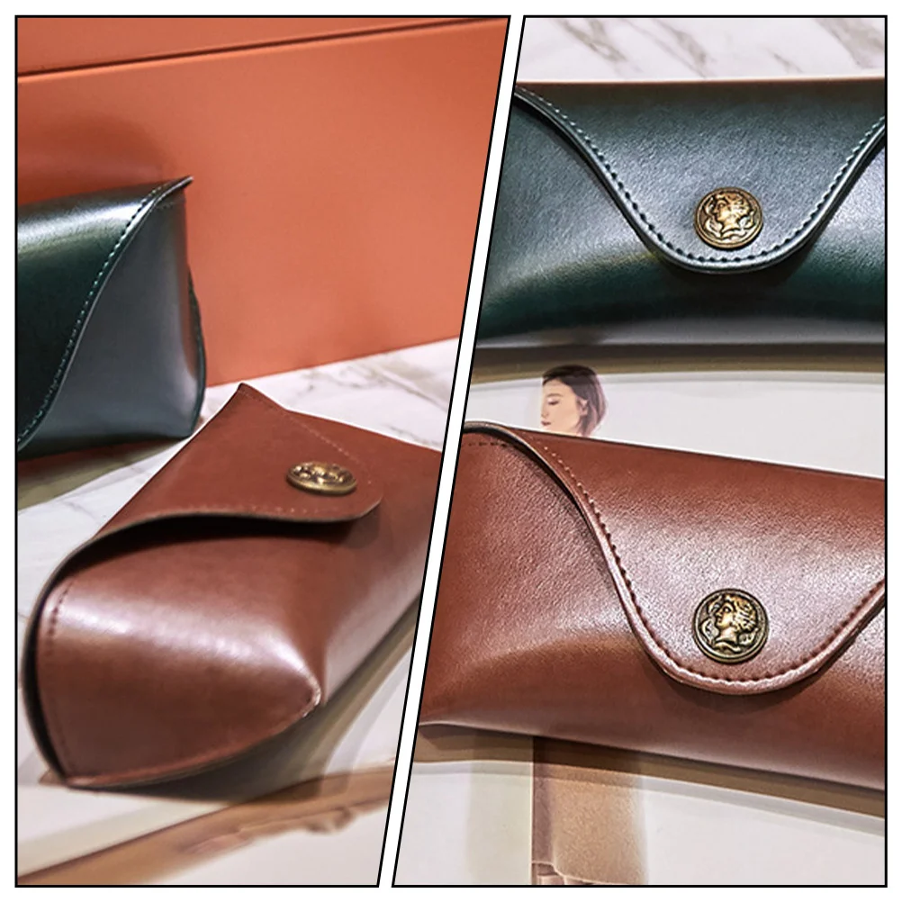 1Pcs Soft PU Glasses Packet Retro Style Simple Design Lightweight Sunglasses Box Practical Storage Bag Glasses Box 
1Pcs Soft PU Glasses Packet Retro Style Simple Design Lightweight Sunglasses Box Practical Storage Bag Glasses Box