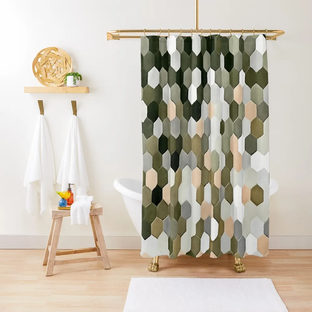 Honeycomb Pattern In Shades Of Grey and Pink Hexagon Painting Shower Curtain For Bathroom Bathroom And Shower Bathtub Curtain
Honeycomb Pattern In Shades Of Grey and Pink Hexagon Painting Shower Curtain For Bathroom Bathroom And Shower Bathtub Curtain