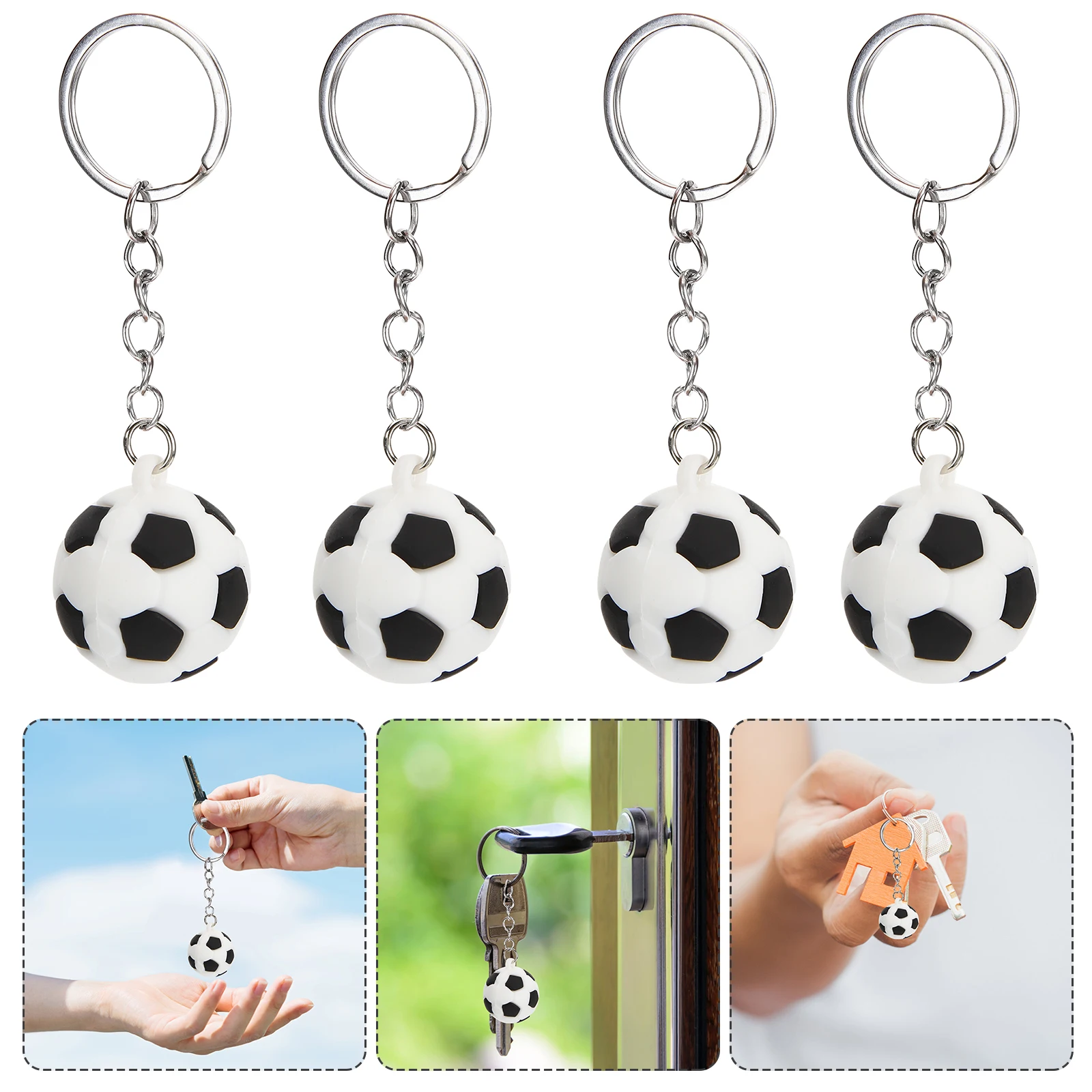 12pcs Football Keychain Soft Rubber Soccer Keychains for Team Party Bag Hanging Decor Birthday Gift Zinc Alloy Keyring Charm
12pcs Football Keychain Soft Rubber Soccer Keychains for Team Party Bag Hanging Decor Birthday Gift Zinc Alloy Keyring Charm