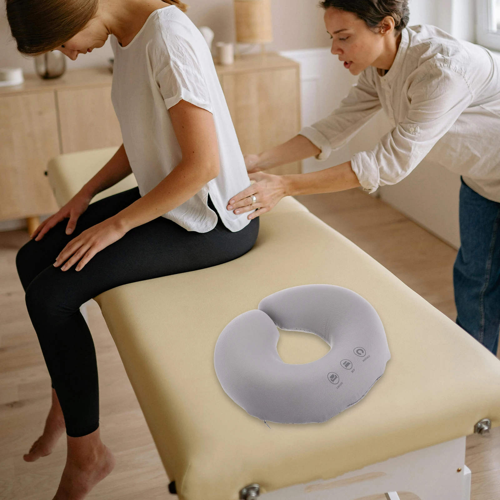 Beauty Bed Salon Spa Facial Equipment Sponge Cushion U Shaped Massage Table Pillow for Head Face Down Pillow Memory Foam Face
Beauty Bed Salon Spa Facial Equipment Sponge Cushion U Shaped Massage Table Pillow for Head Face Down Pillow Memory Foam Face