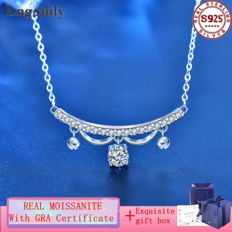 Luxury 925 Sterling Silver Necklace D Color Moissanite Pendant Necklaces For Women Bride Wedding Party Silver 925 Jewelry Gifts
Luxury 925 Sterling Silver Necklace D Color Moissanite Pendant Necklaces For Women Bride Wedding Party Silver 925 Jewelry Gifts