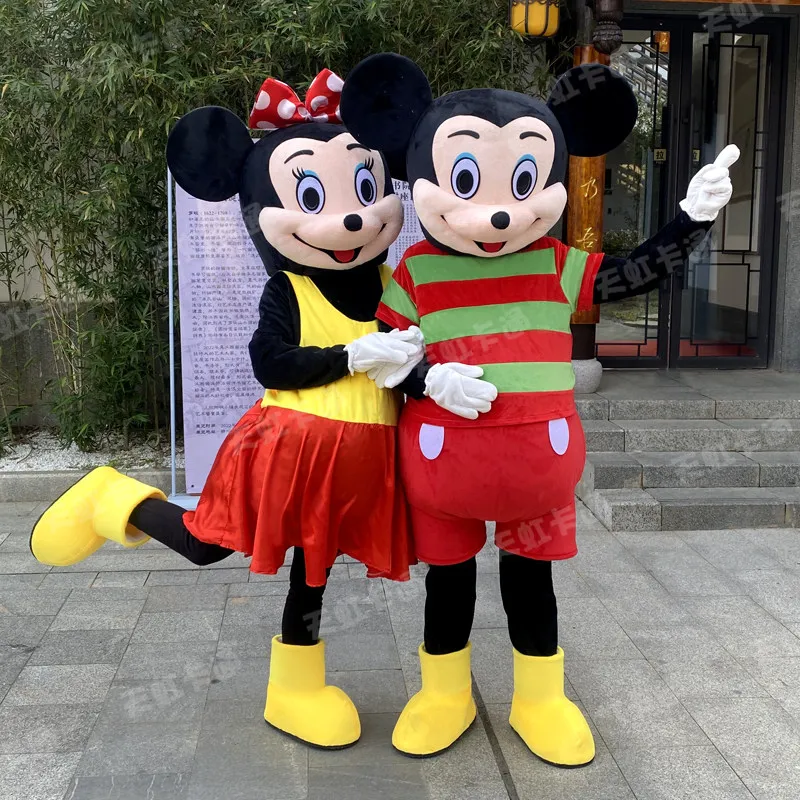 Disney Mickey Mouse Mascot Costume Suit for Adults Walk Around Interactive Performance Outfit
Disney Mickey Mouse Mascot Costume Suit for Adults Walk Around Interactive Performance Outfit