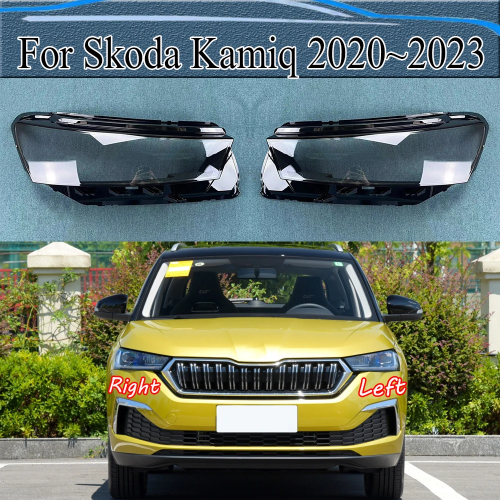 Крышка передней фары для Skoda Kamiq 2020 ~ 2023, корпус фары, прозрачная линза, замена оригинального абажура из оргстекла
Крышка передней фары для Skoda Kamiq 2020 ~ 2023, корпус фары, прозрачная линза, замена оригинального абажура из оргстекла