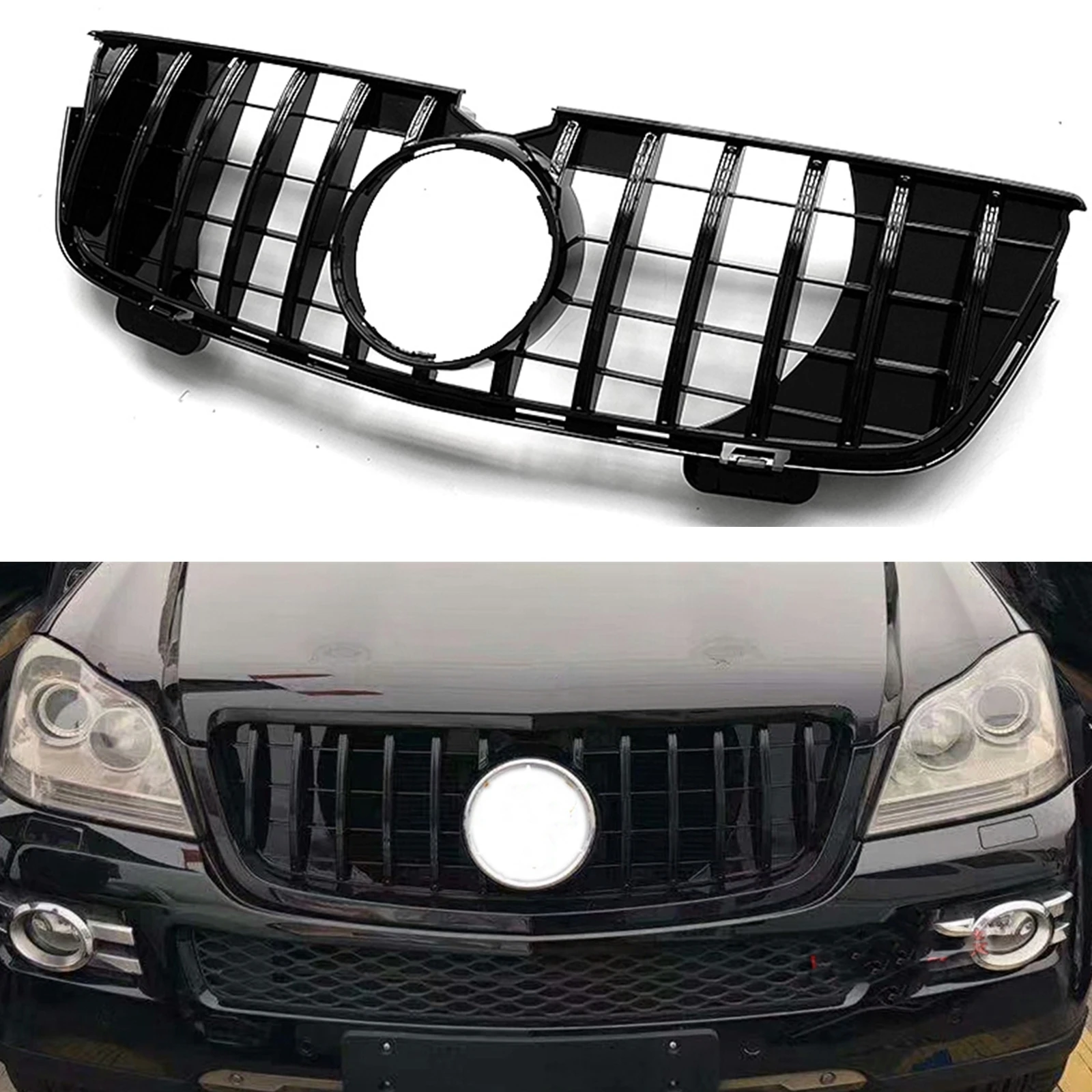 Car Front Grille Grill Upper Bumper Hood Mesh GT For Mercedes Benz GL Class X164 GL320 GL450 GL350
Car Front Grille Grill Upper Bumper Hood Mesh GT For Mercedes Benz GL Class X164 GL320 GL450 GL350