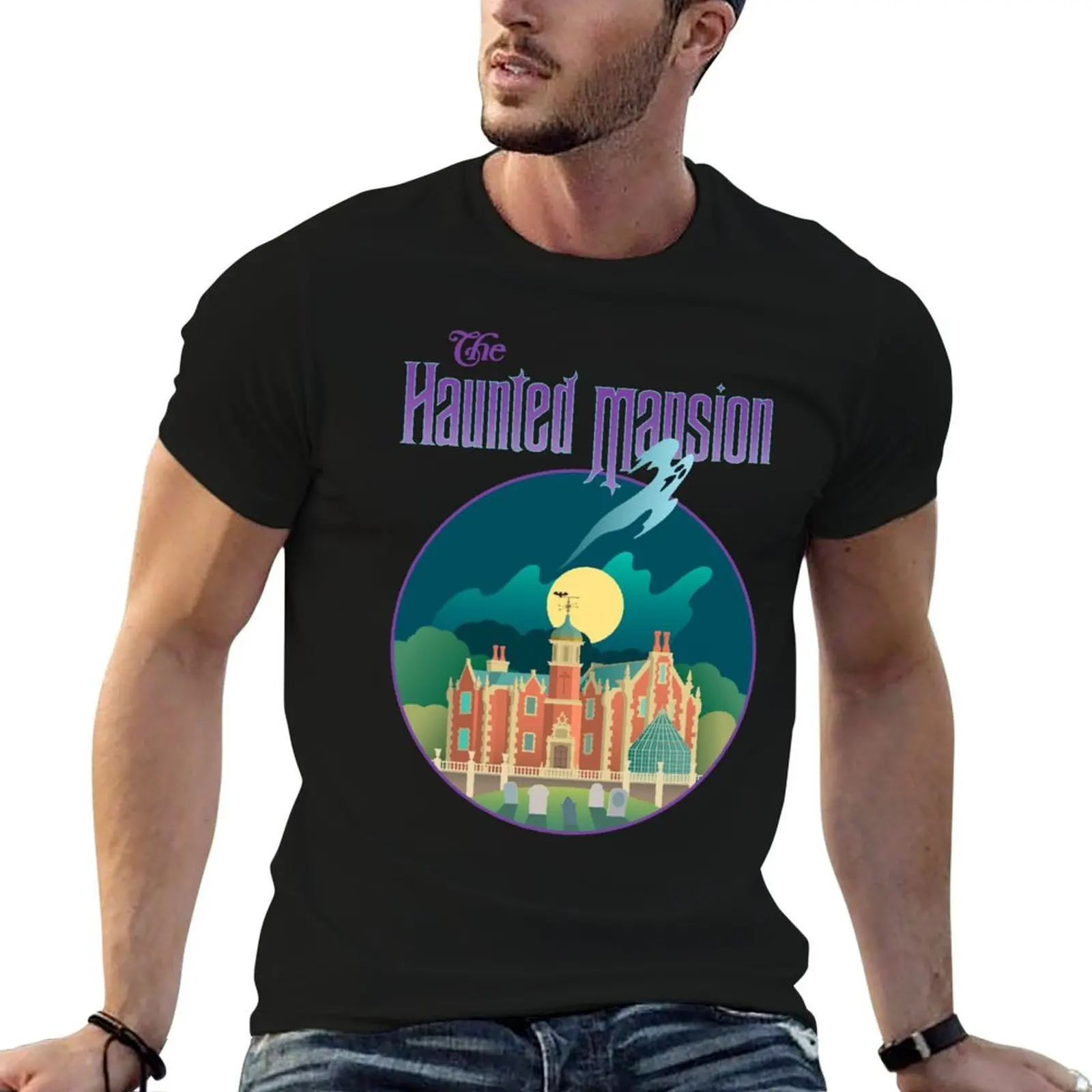 The Haunted Mansion T-Shirt man t shirt cotton high quality cotton t shirt man T-Shirt
The Haunted Mansion T-Shirt man t shirt cotton high quality cotton t shirt man T-Shirt