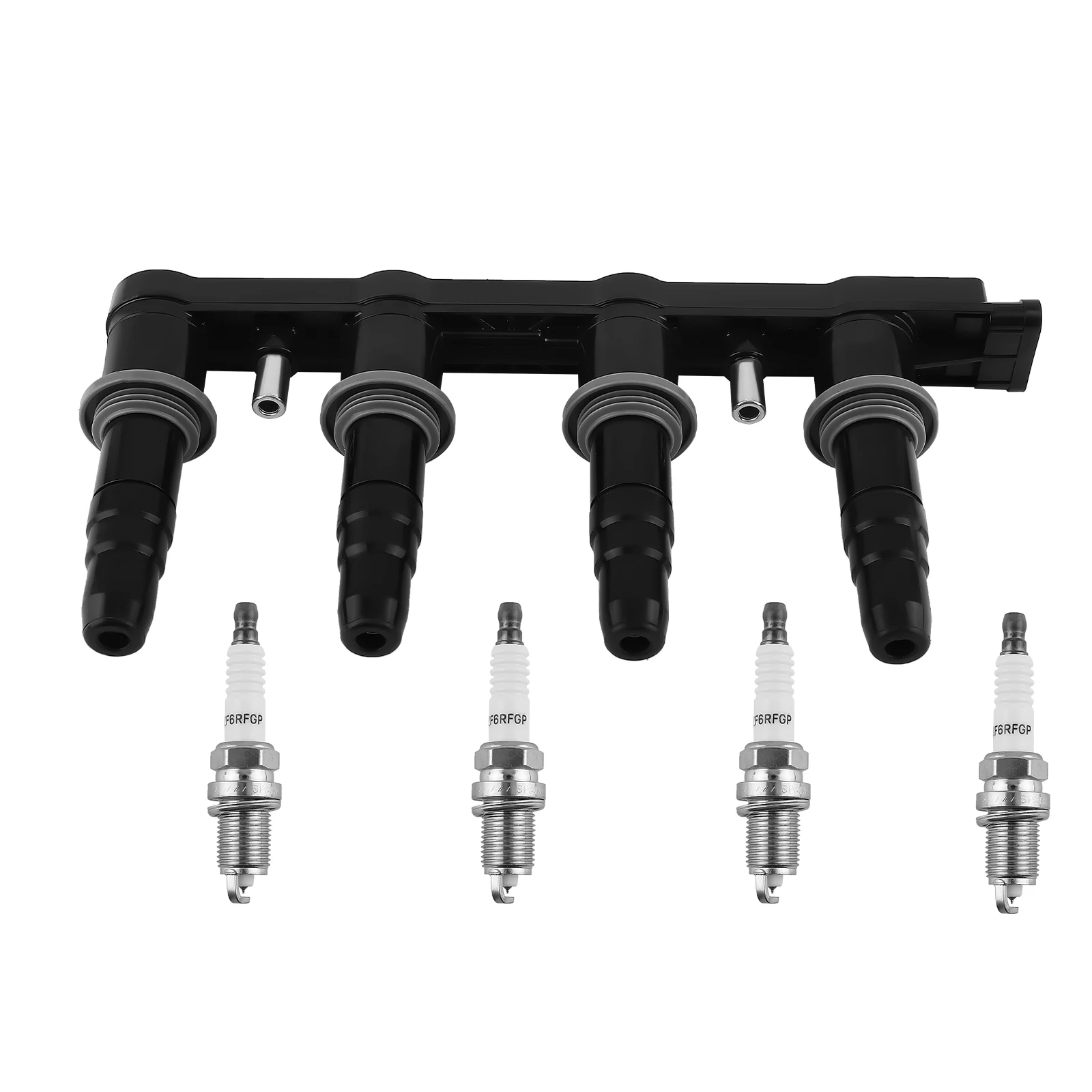 1X Ignition Coil + 4X Spark Plugs For Pontiac G3 L4 1.6L 2009-2009 Chevrolet
1X Ignition Coil + 4X Spark Plugs For Pontiac G3 L4 1.6L 2009-2009 Chevrolet