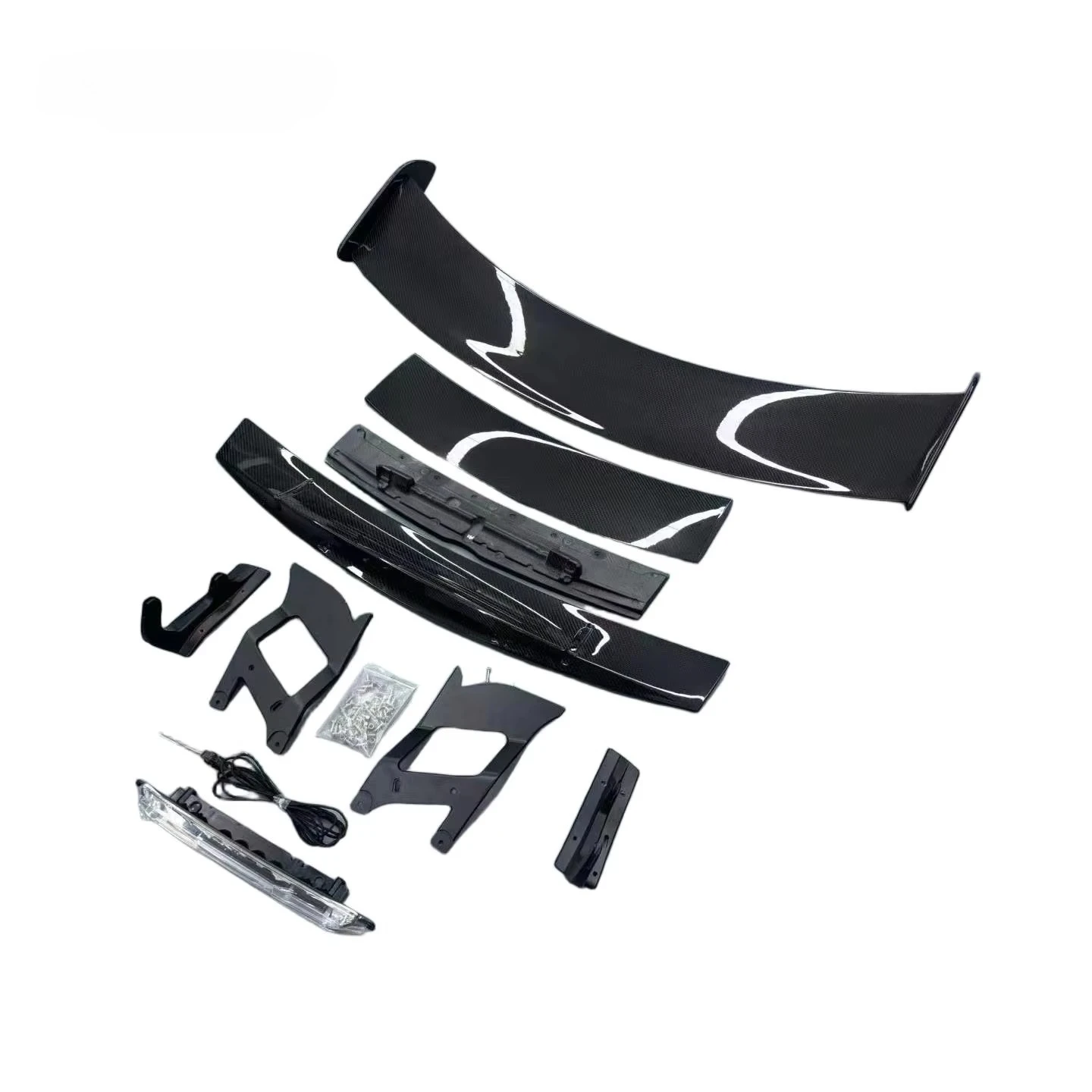 Black Series Spoiler Rear Wing High Quality Fast Delivery Dry Carbon Fiber Body Kits
Black Series Spoiler Rear Wing High Quality Fast Delivery Dry Carbon Fiber Body Kits