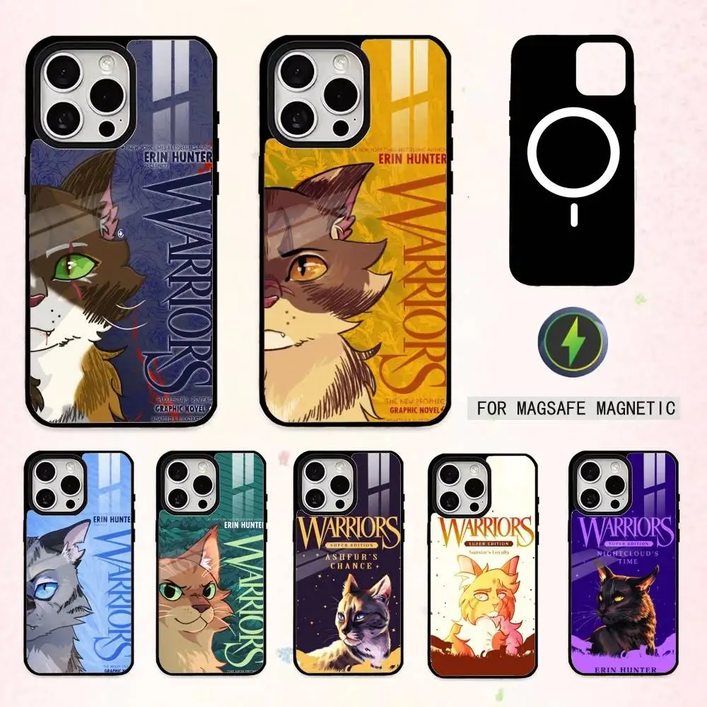 Cartoon Cute W-Warrior Cats Book Phone Case For iPhone17,16,15,14,13,12,11 Plus,Pro Max Magnetic For Magsafe Wireless Charging
Cartoon Cute W-Warrior Cats Book Phone Case For iPhone17,16,15,14,13,12,11 Plus,Pro Max Magnetic For Magsafe Wireless Charging