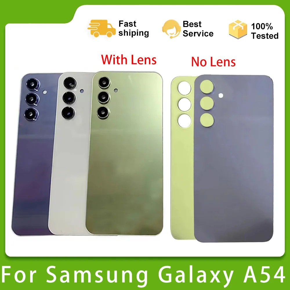 high quality For Samsung Galaxy A54 5G A546 SM-A54 Glass Battery Back Cover Rear Door Lid Panel Shell Housing Case Camera Lens
high quality For Samsung Galaxy A54 5G A546 SM-A54 Glass Battery Back Cover Rear Door Lid Panel Shell Housing Case Camera Lens