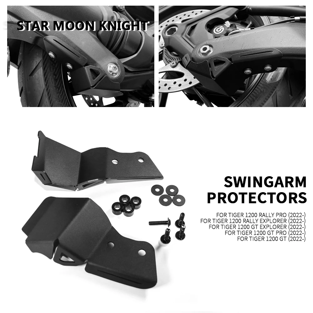 For Tiger 1200 Tiger1200 GT Pro Explorer Rally 2022 2023 - Motorcycle Swingarm Protectors Cover Swing Arm Protection Guards
For Tiger 1200 Tiger1200 GT Pro Explorer Rally 2022 2023 - Motorcycle Swingarm Protectors Cover Swing Arm Protection Guards