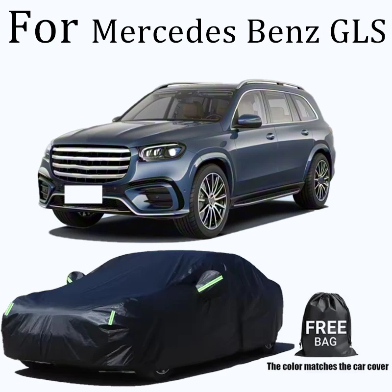 For Mercedes Benz GLS Car Covers Outdoor Waterproof Dustproof Sun Rain Snow Protection Thick Oxford Cloth Full Car Accessories
For Mercedes Benz GLS Car Covers Outdoor Waterproof Dustproof Sun Rain Snow Protection Thick Oxford Cloth Full Car Accessories