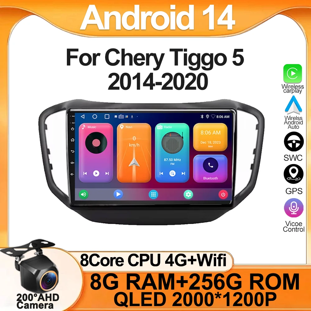 Для Chery Tiggo 5 2014-2020 Android 13 видео Gps WIFI RDS BT мультимедийный автомобильный миниатюрный плеер DSP навигация стандарта 2DIN DVD Carplay
Для Chery Tiggo 5 2014-2020 Android 13 видео Gps WIFI RDS BT мультимедийный автомобильный миниатюрный плеер DSP навигация стандарта 2DIN DVD Carplay