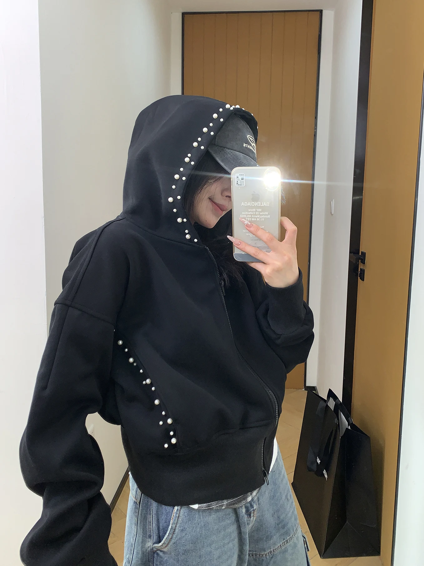 Женское уличное пальто в стиле ретро Sle ort Pearl Jaet, хлопковое пальто с капюшоном на молнии, осеннее новое поступление, модное повседневное пальто
Женское уличное пальто в стиле ретро Sle ort Pearl Jaet, хлопковое пальто с капюшоном на молнии, осеннее новое поступление, модное повседневное пальто