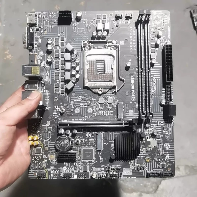 Used for MSI H510M BOMBER LGA1200 Desktop Motherboard Full Functional Tested Working
Used for MSI H510M BOMBER LGA1200 Desktop Motherboard Full Functional Tested Working