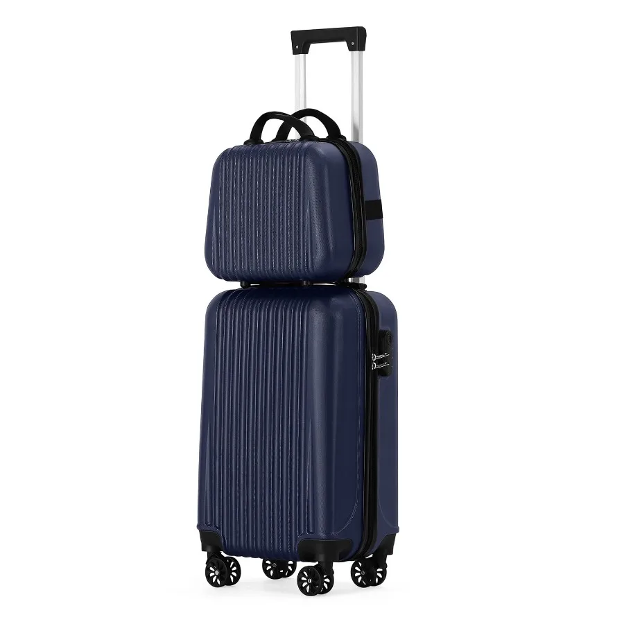 Vertical Stripe Luggage ABS 2-Piece Set 14"+20" Blue
Vertical Stripe Luggage ABS 2-Piece Set 14"+20" Blue