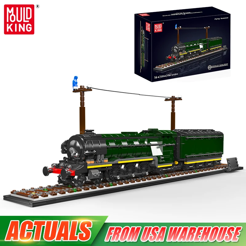 Mould King 12044 Technical Train Toys The Flying Scotsman Locomotive Building Block Assembly Train Brick Kids Christmas Gift
Mould King 12044 Technical Train Toys The Flying Scotsman Locomotive Building Block Assembly Train Brick Kids Christmas Gift