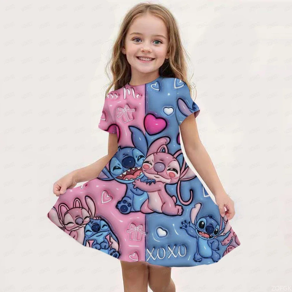 2025 3D Print Girls Stitch Dresses Princess Children's Clothing Cartoon Stitch Print Summer New Fashion Baby Stitch Dress
2025 3D Print Girls Stitch Dresses Princess Children's Clothing Cartoon Stitch Print Summer New Fashion Baby Stitch Dress