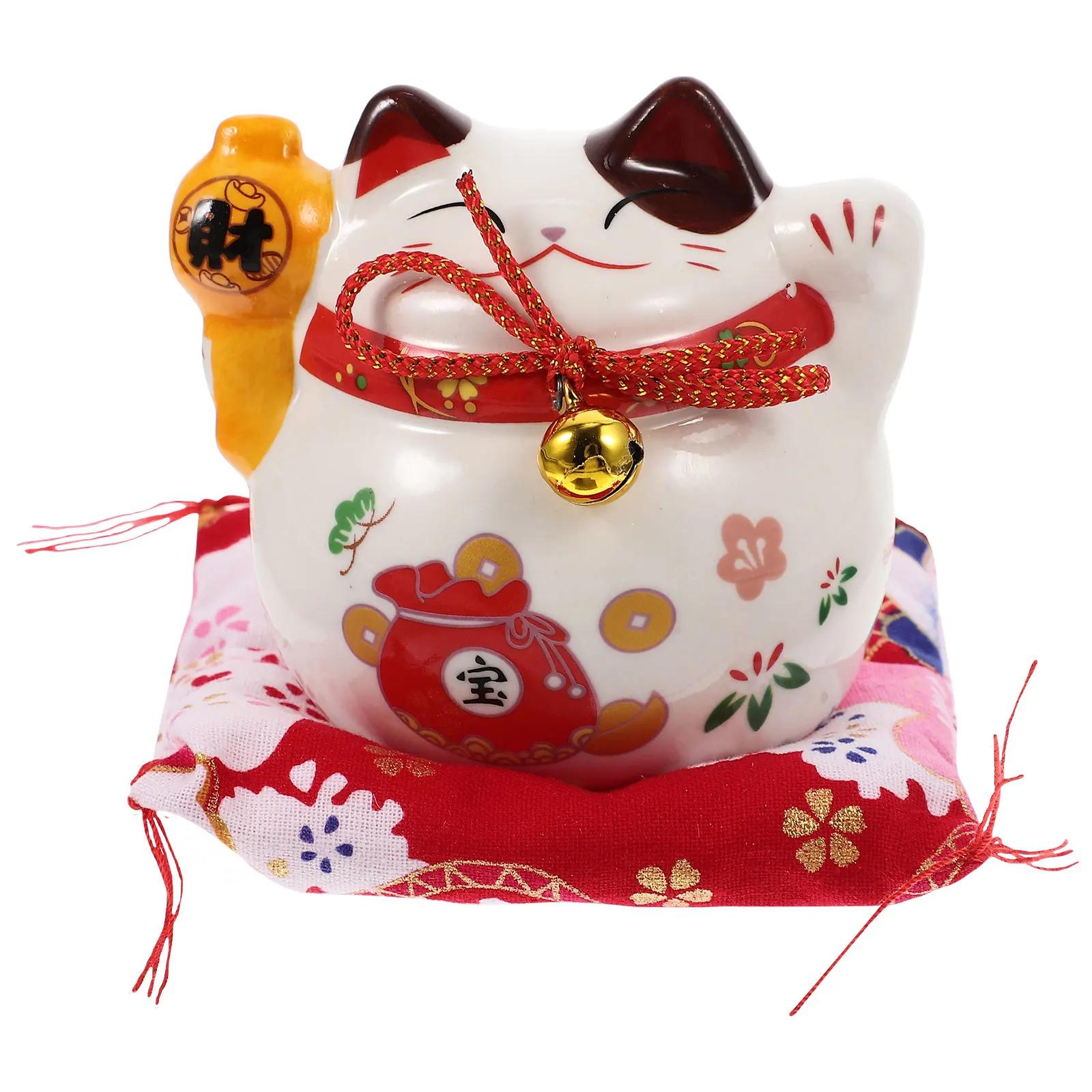 Cute Cat Figurine Ceramic Piggy Bank Home Car Office Decor Auspicious Statue Small Figurine Desktop Adornment Coin
Cute Cat Figurine Ceramic Piggy Bank Home Car Office Decor Auspicious Statue Small Figurine Desktop Adornment Coin