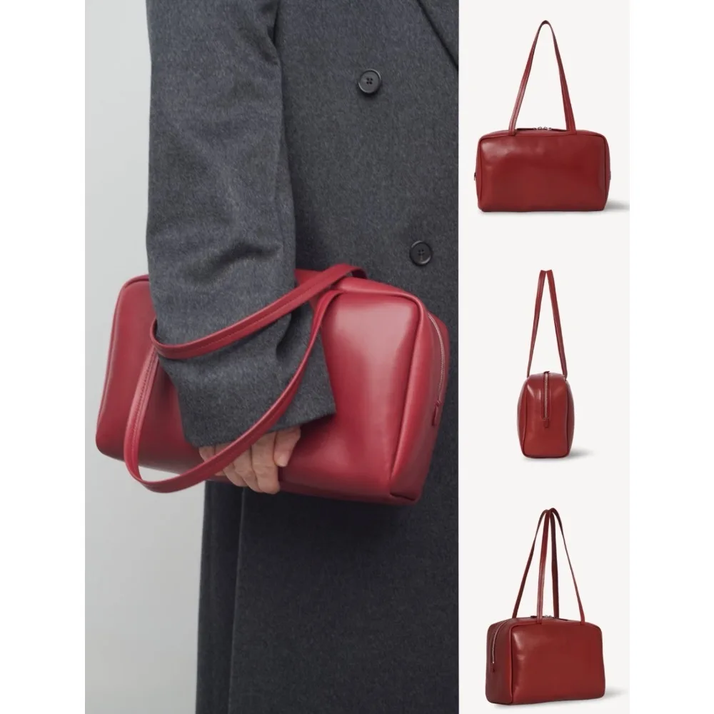 Bowling Bag Large Capacity Commuter Shoulder Armpit Bag Women's Minimalist Fashion Texture Unique Simplicity Casual Delicacy
Bowling Bag Large Capacity Commuter Shoulder Armpit Bag Women's Minimalist Fashion Texture Unique Simplicity Casual Delicacy